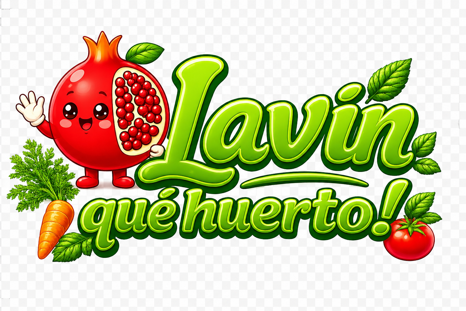 Lavin que huerto!